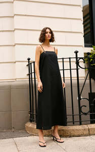 KINNEY CALI DRESS BLACK