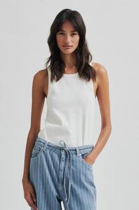 Second Female: SECOND FEMALE GELINA TANK WHITE