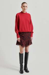 SECOND FEMALE SCRATCH MINI SKIRT EMBOLDENED