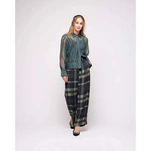 SECOND FEMALE CHECCA PANT BLACK CHECK