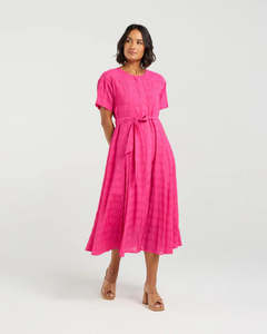 ET ALIA MIRANDA DRESS ROSE