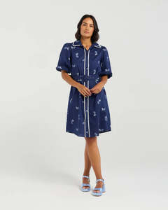 ET ALIA EMILY DRESS BLUEBELL GARDEN
