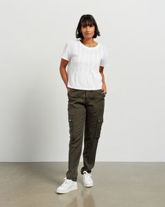 Et Alia: ET ALIA CARTER CARGO PANT OLIVE