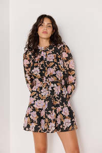 MINK PINK WILLOW BELTED MINI DRESS