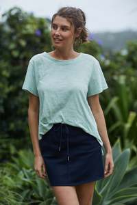 MILSON NATALIE TEE SEA GREEN