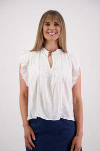 Briarwood: BRIARWOOD SUSAN TOP WHITE