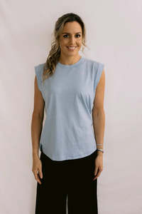 Mazu: MAZU SORRY FOR NOW TANK CERULEAN