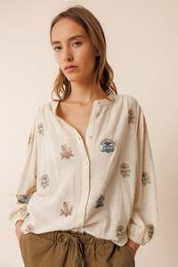 Indi Cold: INDI & COLD ROZA SHIRT