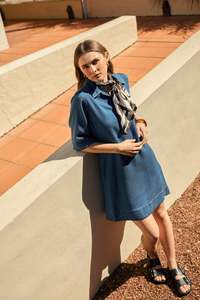 Marlow: MARLOW VERVE DRESS MID WASH