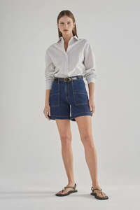 Dricoper: DRICOPER ZAPLIN SHORTS PARIS BLUE