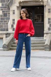 KNEWE NOTE SWEATER CHILLI