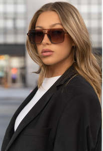 Otra Eyewear: OTRA ZOYA MAPLE/BROWN