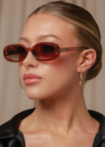 Otra Eyewear: OTRA EYEWEAR - GINA COFFEE/BROWN