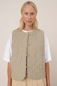 KOWTOW AXIS VEST DOUBLE PINSTRIPE
