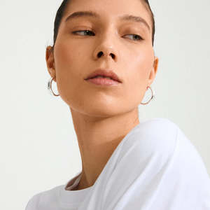 PILGRIM KAYDEN RECYCLED EARRINGS SILVER