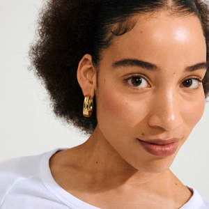 PILGRIM KAYDEN EARRINGS GOLD
