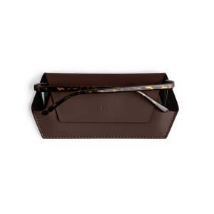 FOX & LEO GLASSES CASE CHOCOLATE