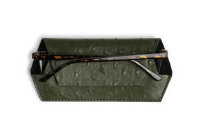FOX & LEO GLASSES CASE OLIVE