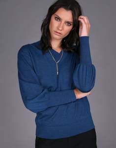 Storm Clothing: STORM HUDSON MERINO SWEATER PETROL
