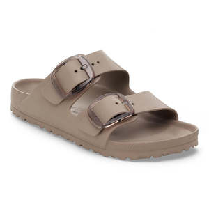Birkenstock: BIRKENSTOCK ARIZONA BIG BUCKLE EVA GREY TAUPE