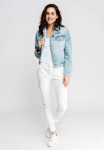 ZHRILL ANYA JACKET BLUE W7547