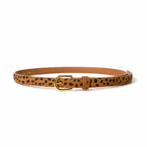 KATHRYN WILSON LAUREN BELT ANIMAL CALF HAIR
