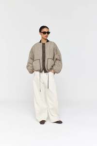 Ricochet: RICOCHET FORSTER JACKET DARK KHAKI/ARMY GREEN REVERSIBLE