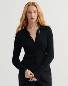 KOWTOW MANUSCRIPT TOP BLACK
