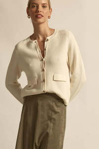 Zoe Kratzmann: ZOE KRATZMANN CAMBER TOP ALABASTER