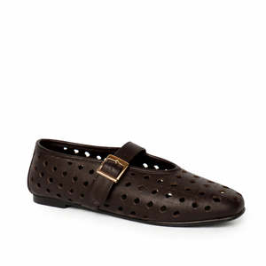 Flats: KATHRYN WILSON MELANIE BALLET ESPRESSO