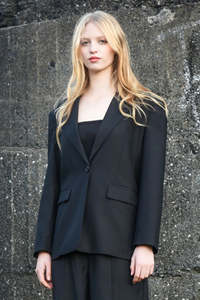 Coop By Trelise Cooper: COOP BY TRELISE COOPER BOW TIED BLAZER BLACK