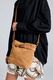 Karen Walker Rider Mini Bucket Bag Tan