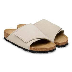 BIRKENSTOCK SOLANA SUEDE OYSTER (REGULAR)