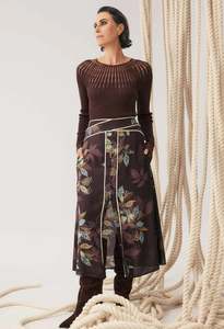 ONCE WAS HARPER SKIRT EMBER VINES