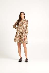 TUESDAY CAMILA MINI DRESS HARVEST FLORAL