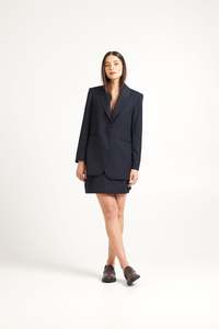TUESDAY EMILI MINI SKIRT PINSTRIPE