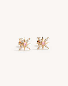 BY CHARLOTTE GOLD STARRY NIGHT STUD EARRINGS