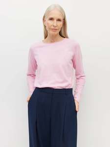 Knitwear: JHL CREW L/S T CANDY MARLE