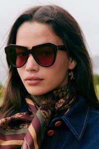 Karen Walker Eyewear: KAREN WALKER NUMBER ONE CHOCOLATE LAYER