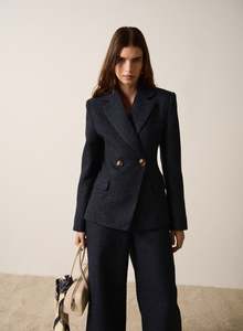 Jackets Coats: ESMAEE EDITION BLAZER INDIGO