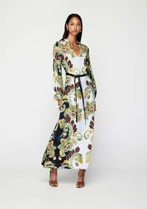 MOS THE LABEL IVARA MIDI DRESS