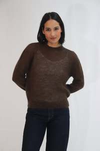 TATANO SHIRLEY SWEATER CHOCOLATE