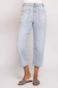 Bottoms: ZHRILL W791 YVE PANT BLUE