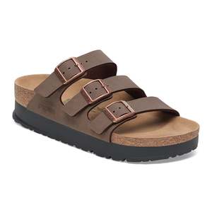 BIRKENSTOCK FLORIDA III FLEX PLATFORM BIRK-FLOR (NARROW) MOCHA