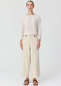 POL HAVEN CARDIGAN PEBBLE