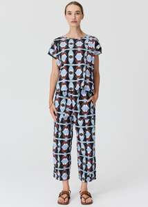 POL THYRA REVERSIBLE TEE THYRA PRINT