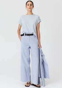 Pol: POL MAST STRIPE TEE BLUE STRIPE