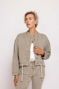 ZHRILL CALISTA JACKET GREEN