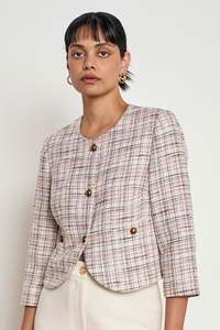 ZOE KRATZMANN ELEMENT JACKET CONFETTI TWIST