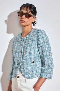 Jackets Coats: ZOE KRATZMANN ELEMENT JACKET SEAGRASS